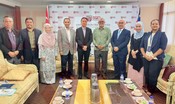 Kunjungan delegasi Institut Diplomasi dan Hubungan Luar Negeri (IDFR)