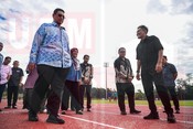 Majlis Penyerahan Projek Siap UPM - Prasarana Stadium Di Universiti Putra Malaysia.