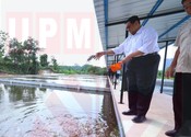 Lawatan kerja Naib Canselor UPM ke Ladang Puchong