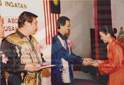 Majlis Makan Malam Rasmi Kolej 12 2001 Dato Seri Mohamed Nazri bin Abdul Aziz
