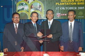 Majlis Menandatangani Memorandum Persefahaman (MOU) UPM dengan Golden Hope Plantation Berhad