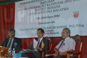 Pameran Penyelidikan dan Pembangunan dan  Perasmian Makmal Putra Fitotek Institut Biosains UPM